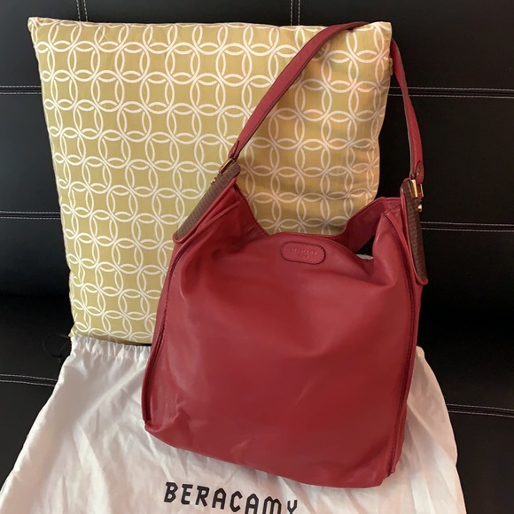 Anthropologie Beracamy Paris Viagem Leather Hobo - Picture 5 of 7